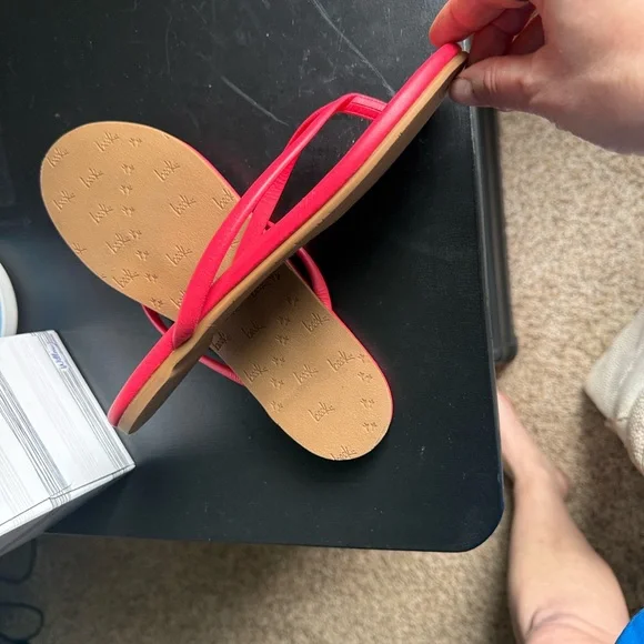 beek Pink Women's Flip Flop Sandals - Picture 4 of 5